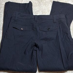 Athleta RN 54023‎ black lightweight Trekkie low rise pants Sz 0